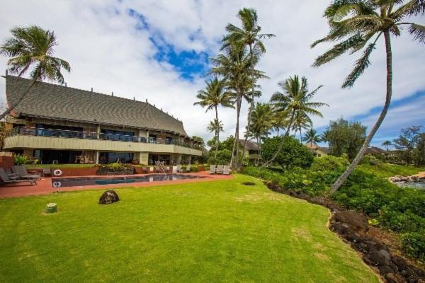 Luxury 2-Story Oceanfront Condo W/ Views & Pool Wailua  Dış mekan fotoğraf